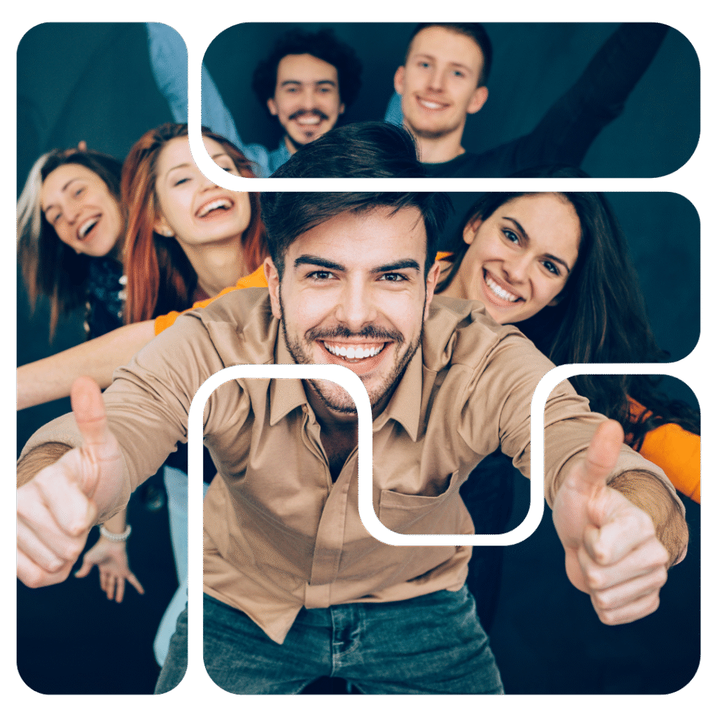 About Webora Innovations team collaborating in a modern marketing agency
